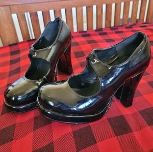 Mid to late 90s Hot Topic goth heels